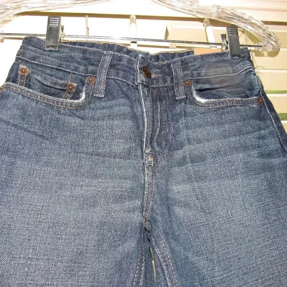 NWT CHAPS DENIM Boys Straight Fit Jeans Size 8